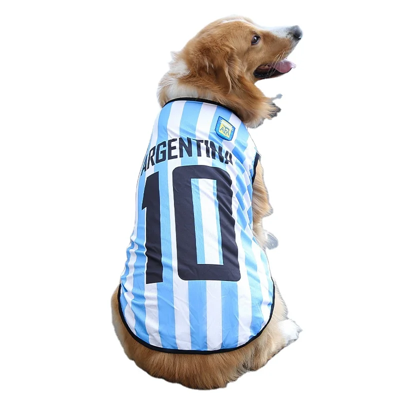 OEM manufacture fashionable pet luxury clothes breathable Mesh dog sports clothes vest costume