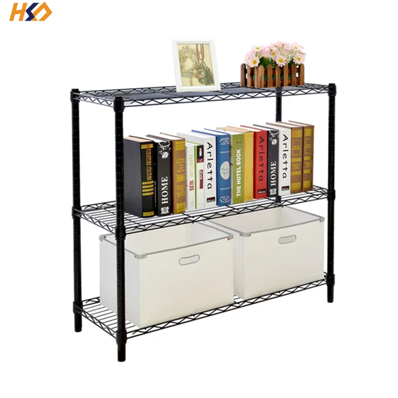 Metal Storage Wire Shelf /Rack Shelving/ Warehouse Storage Heavy Wire Racks