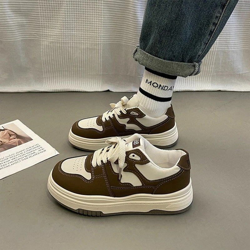 Fashion Sneakers For Ladies Hot Sale Breathable Lace-up Height women Increasing Casual Glamour Shoes