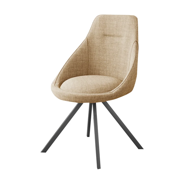 Flexibly Rotating Dining Room Home Metal Swivel Chair Leg Bar Adjustable Swivel Chair