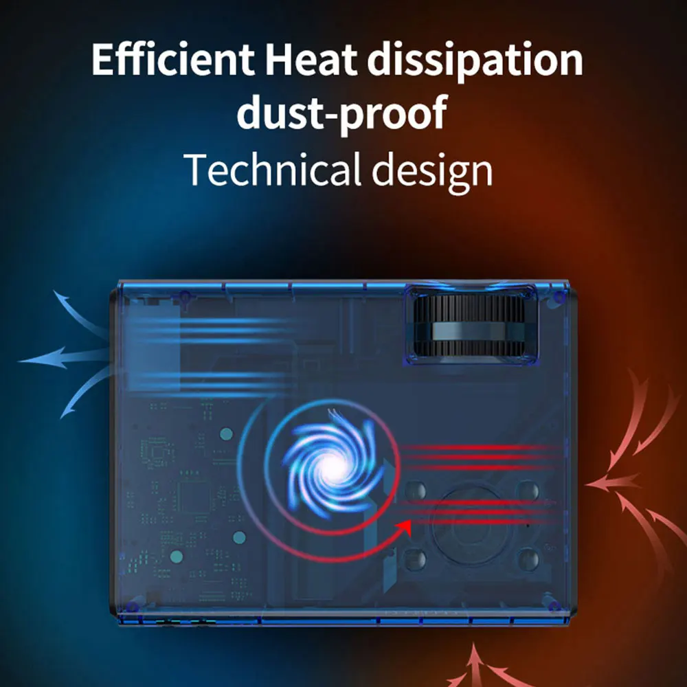 Outdoor overhead android smartphone portable full hd mini pico 4k 3d dlp led projector