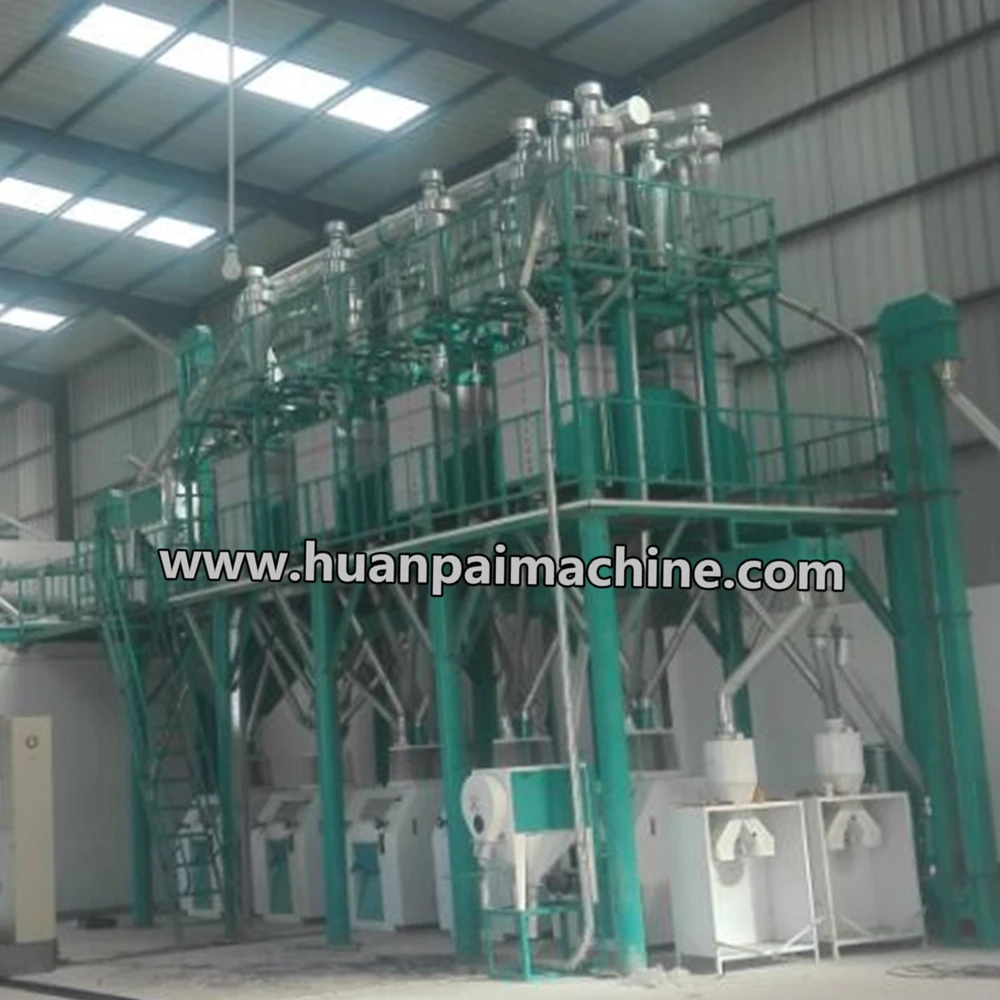 50t /24h industrial grain mill/roller mill/wheat flour mill plant