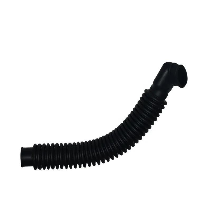 silicone black corrugated extension medical hose auto bellows