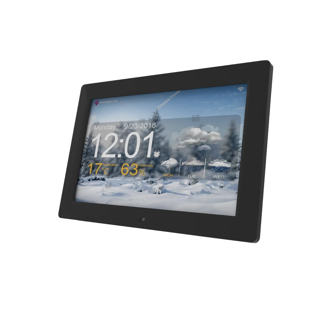 Заводская цена 7 дюймов ABS пластик видео игра фон Музыка цифровая фоторамка для украшения дома