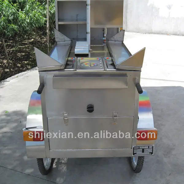 JX-HS120B Hot Dog Bike/hot Dog Cart Tricycle/hot Dogs Car for Sale