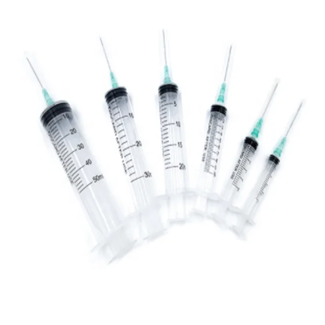 
New Products Manufacturer High Quality disposable luer lock luer slip 1ml syringe with needle 