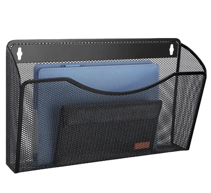 Metal Mesh Wall Letter File Organizer