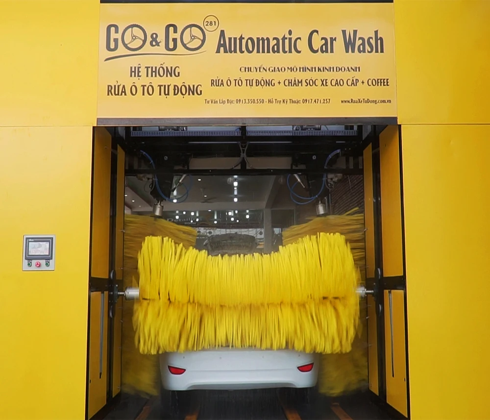 Competitive price with high technology Automatic Wash Car Steam Washing Machine