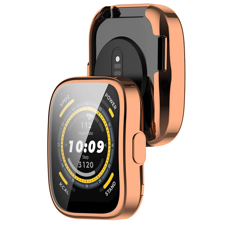 TPU Watch Protective Case Cover For Amazfit Bip5 Smartwatch full Cover For Huami Amazfit Bip5 Plating tpu protective case