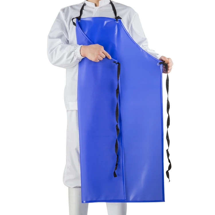 PVC Aprons Waterproof Industry Butcher Apron Heavy Duty Vinyl Apron