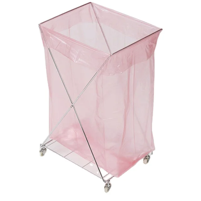 Custom hospital pva laundry bag hot water soluble pva  and pvoh plastic garment bag