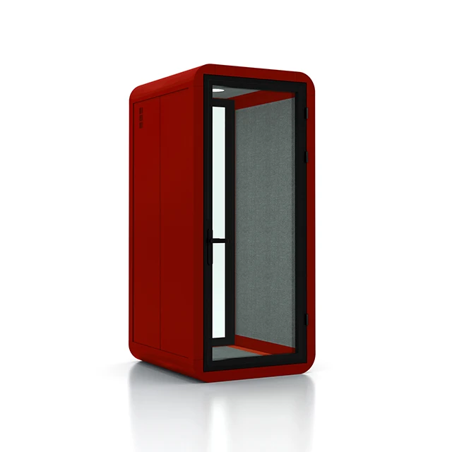 New soundproof booth office pods private 4 seat meeting phone Movie Room Private