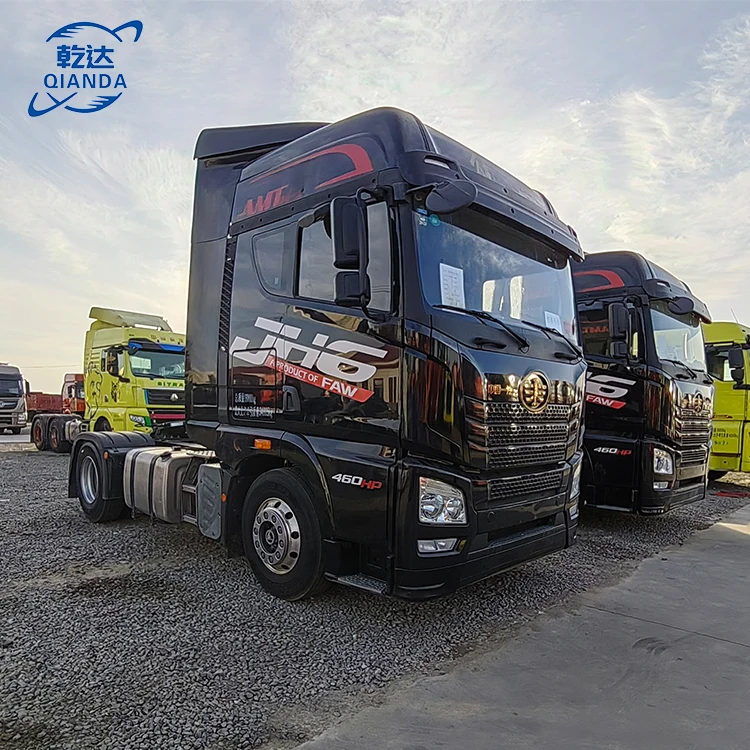 Б/у трактор FAW Heavy Duty 6 Wheeler 4x2 540hp JIEFANG J6P грузовик продажа головки для Юго-Восточной Азии