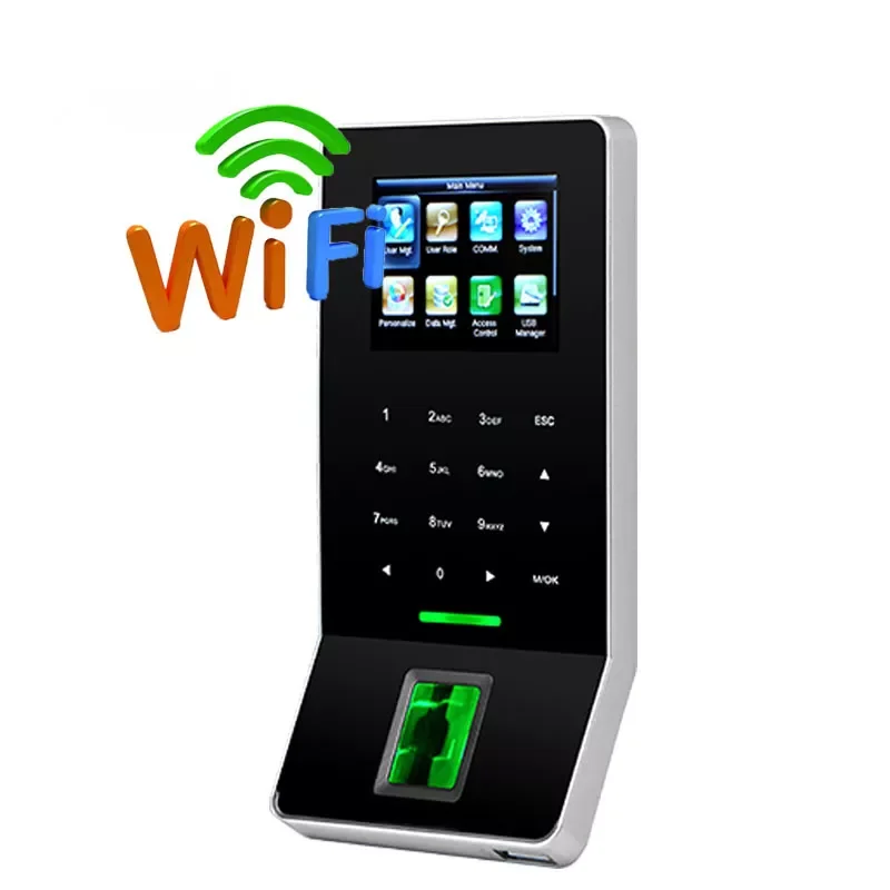 F22 WIFI Fingerprint Time attendance Card Time Clock Terminal TCP/IP USB Biometric Door Access Control System