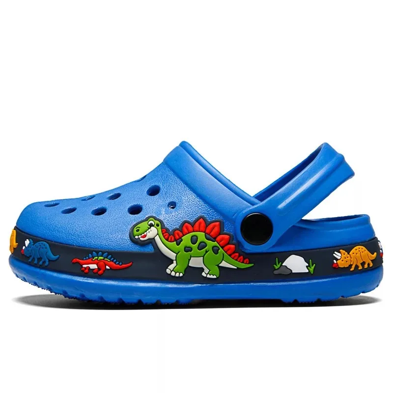 Unisex Cartoon Kids EVA Clogs Comfortable Lightweight Garden Slippers with Anti-Slip Feature Wholesale Cute Plastic Shoes