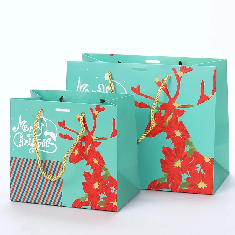 Manufacturer Custom Personalized Printed Logo White Cardboard Shopping Gift Black Paper Bag Paper Bags with your own logo