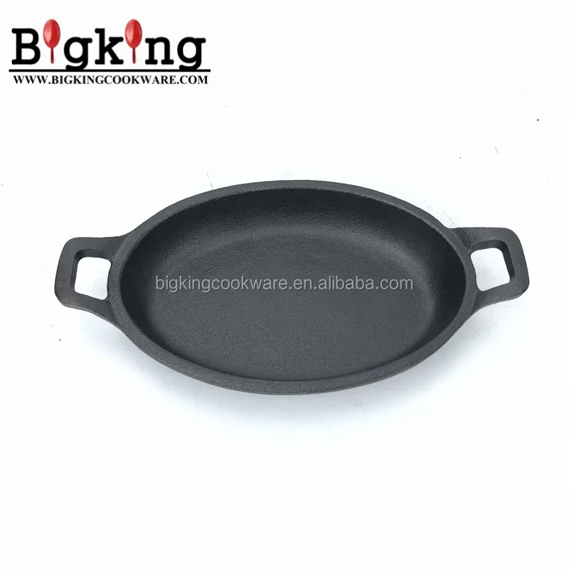 Cast Iron Serving Dish Mini Oval Gratin Baking Dish 18*12cm