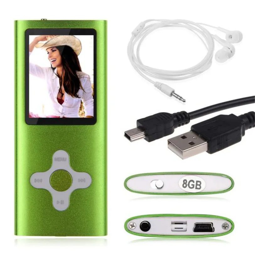 Portable Digital MP4 Player with blue tooth mini Audio Video mp4 music Player with LCD screen