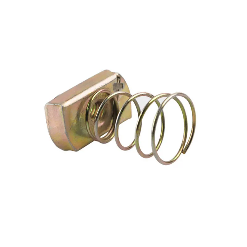 Гайка unistrut m10 гайка канала M6 M8 M10 M12 304 316 Пружинные гайки из нержавеющей стали