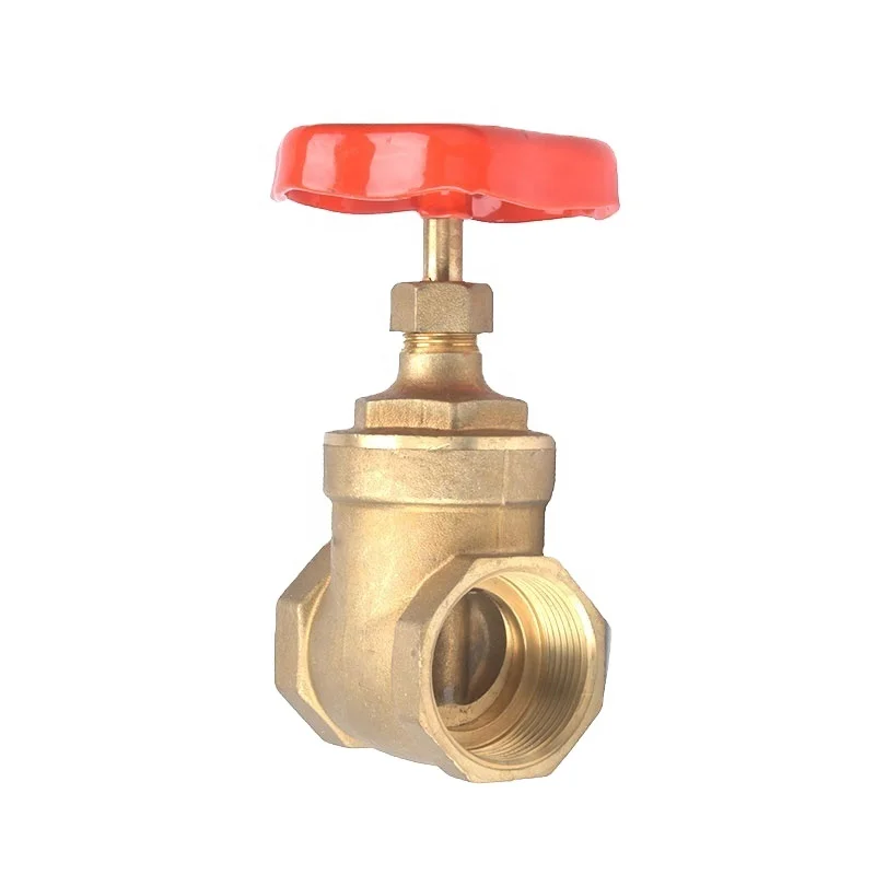Durable Brass Thread Gate Valve for Water Control Steel Spiral Water Stem Valve with OEM Customization for Oil Media