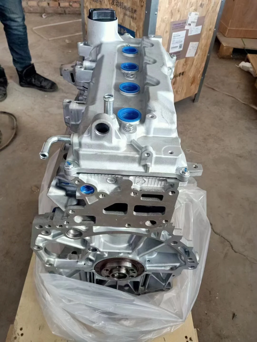 Новый двигатель 1 6 л HR16DE Del HR16 для Nissan Juke Qashqai Tiida March Versa Note Sentra