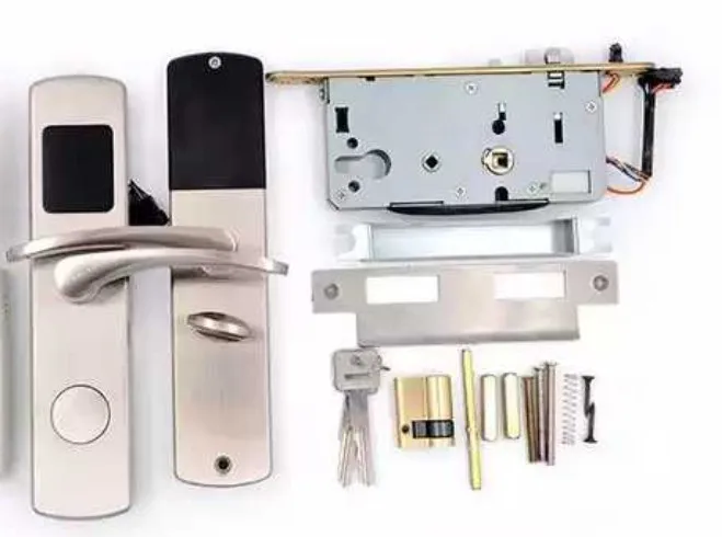 
European Mortise Italy Small Size Electronic Hotel Door Lock 