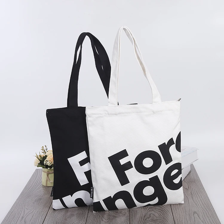 2019 Women Canvas Beach bag Tote Shoulder Bags Custom hand bag