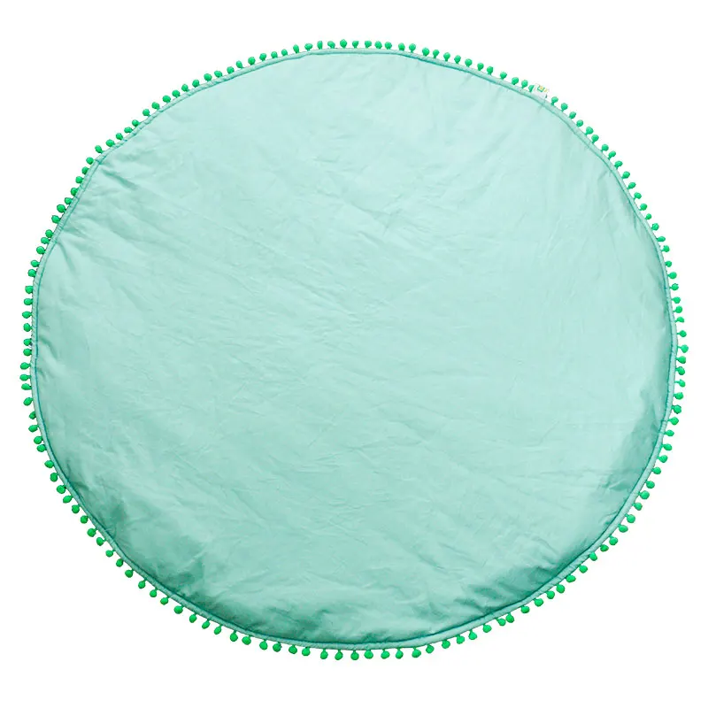 Baby Kids Play Mat Foldable Soft and Washable Toys Storage Organizer Children Play Rugs