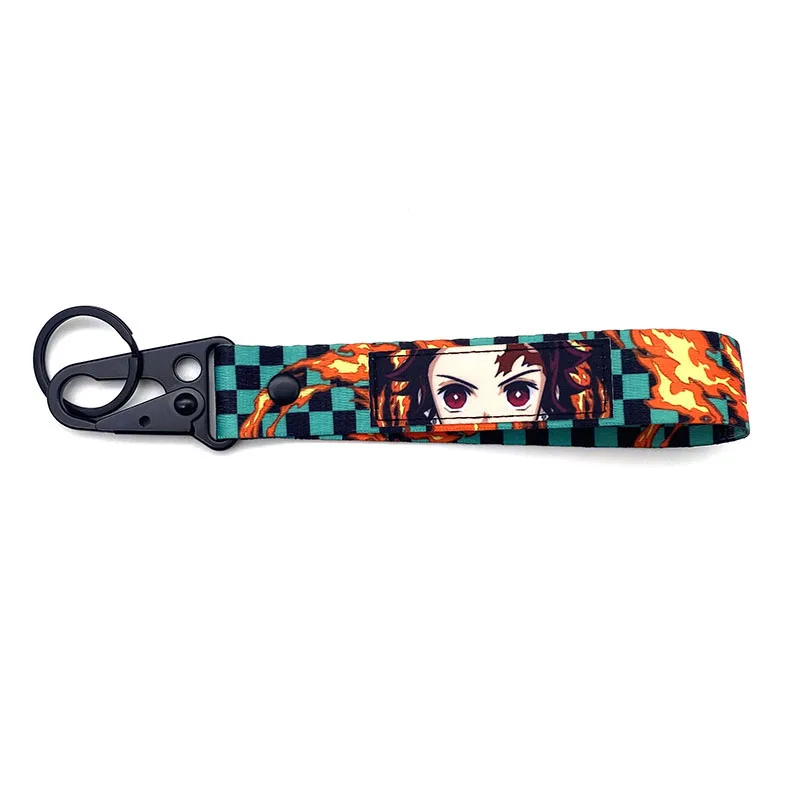 YYX Jettags Anime Cartoon Custom Sublimation Logo Wrist Short Lanyard Keychain as Promotional Gifts