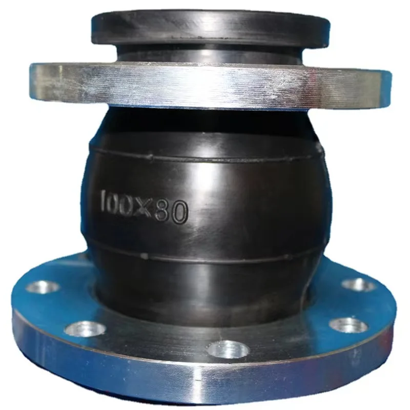 Din Pn16 Carbon Steel Galvanized Epdm Flange Compensator Concentric Reducing Rubber Joint