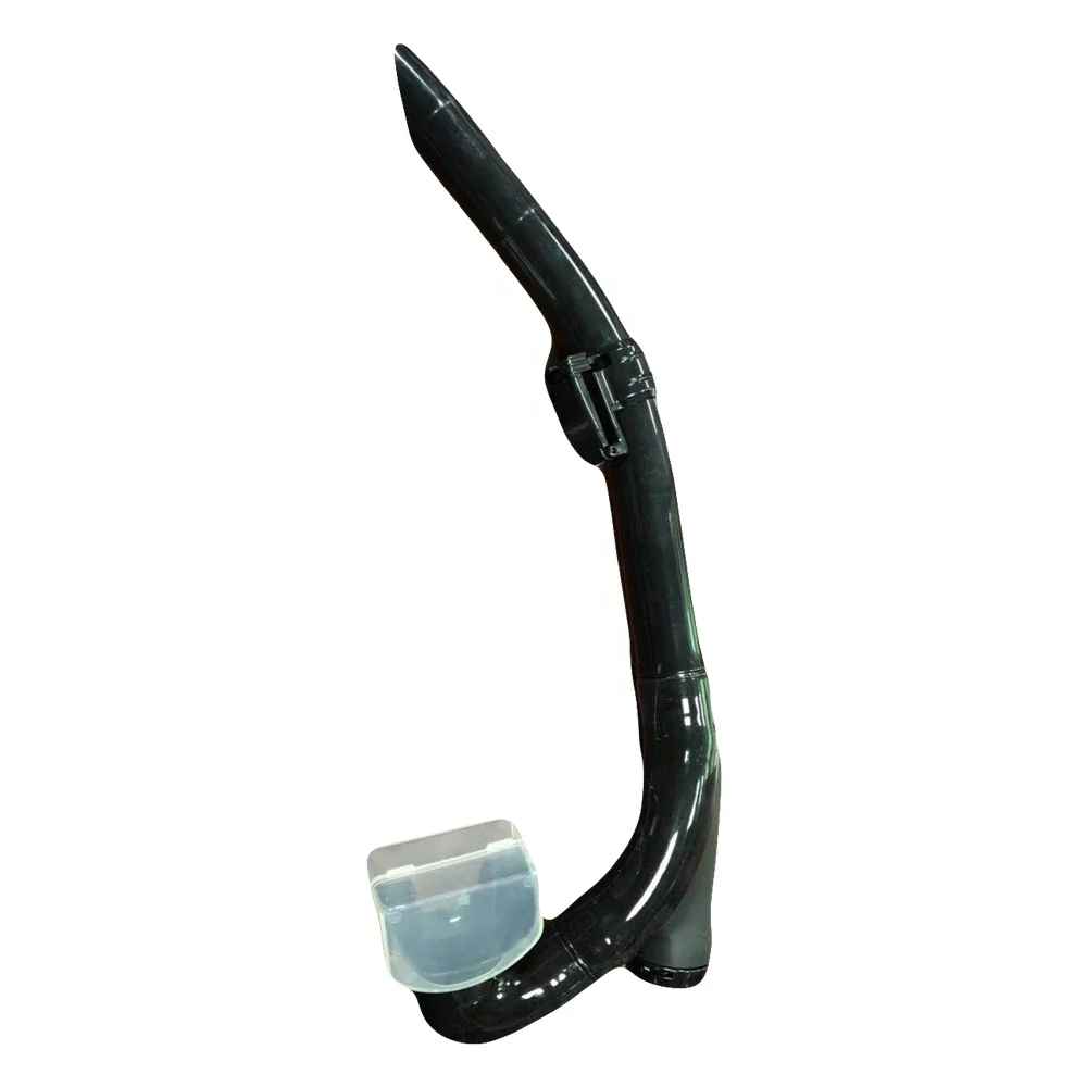 2020 new top quality silicone swim snorkel two purge valves snorkel freediving snorkel