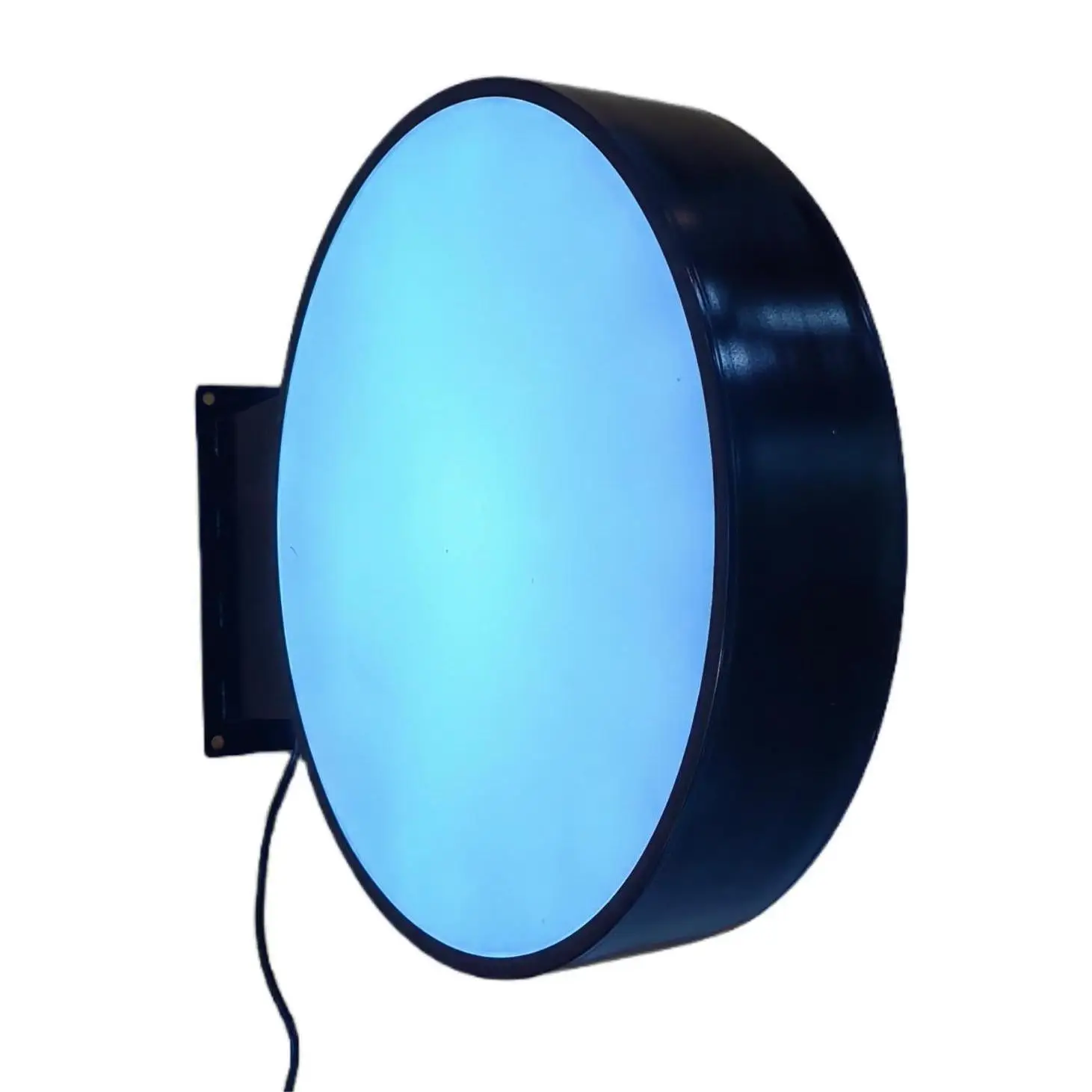 Double-Sided Round Acrylic LED Light Box for Outdoor Advertising