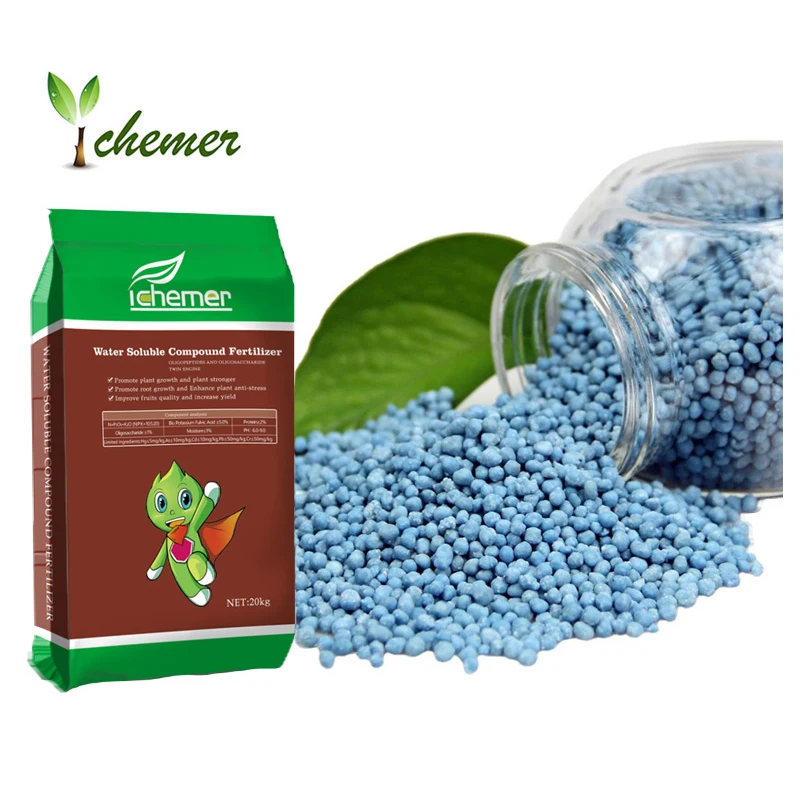 Agricultural NPK Compound Fertilizer Manufacturer Water Soluble NPK Fertilizer