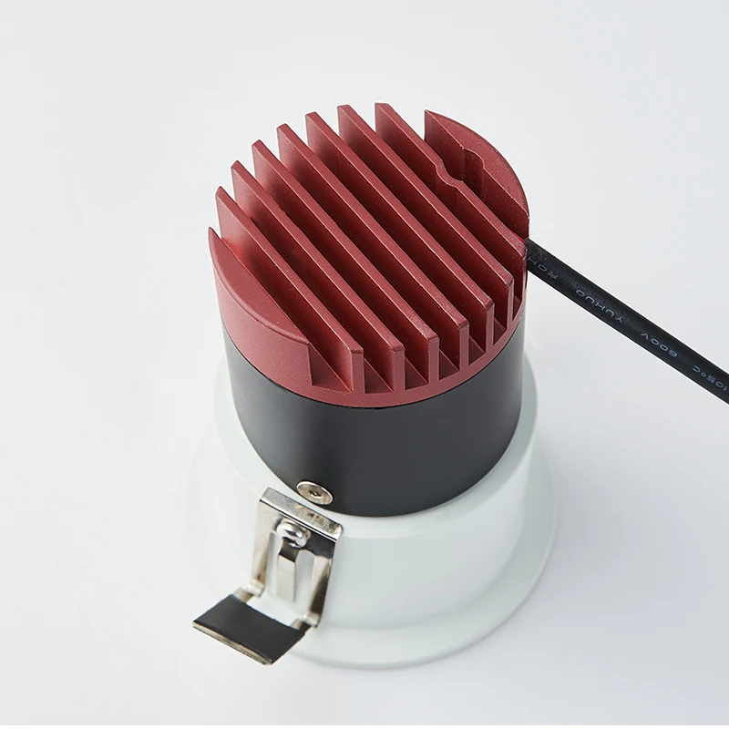 Светодиодный прожектор для дома, лампа для отеля, антибликовый Светодиодный точечный светильник, потолочный Точечный светильник 7 Вт, 12 Вт