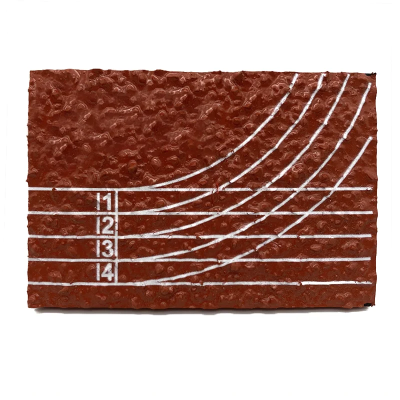 Unisport 9mm-13mm mixed casting runway system School Mixed Casting Sbr Hybrid Plastic Runway Price Track