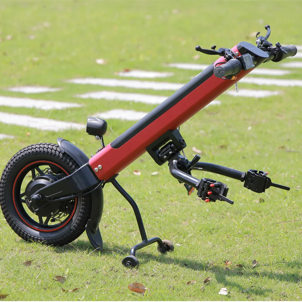 Hot Manual 36v 350w Wheelchair Lightweight Wheelchair Handbike Hancycle For Elderly Rehabilitation Therapy