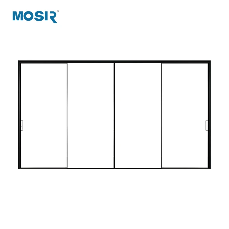 Sliding Door Flush Sliding Door System Framed Sliding Door Arrival Energy Efficient Aluminum Low-e Glass New Waterproof Double