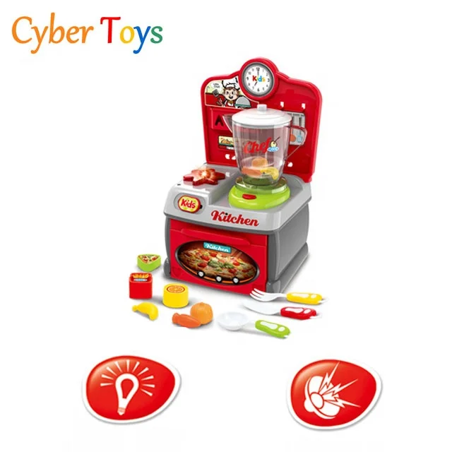 
Simulated kitchen suit girls gifts parent-child interactive kids toy set 