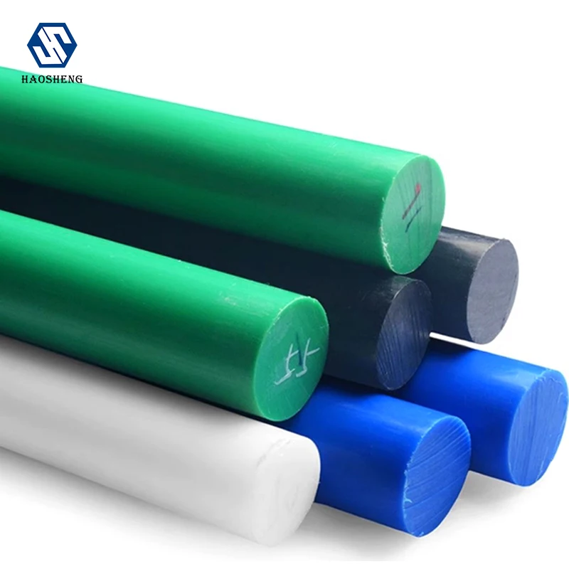 Китайский белый черный нейлоновый стержень Pa6 Pa66 PTFE HDPE PEEK PP MC Нейлон PA66 100% PTFE/HDPE круглый