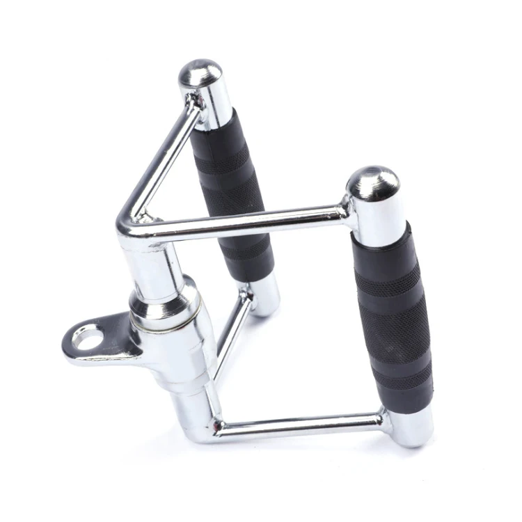 Harbour Gym Fitness V Bar Lat Pull Down Curl Bar Cable Attachments Press Down Bar