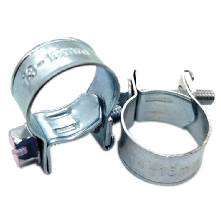 
Innovation hot selling product 2020 mini american type air compressor hose pipe clamp stainless steel mini type hose clamp 