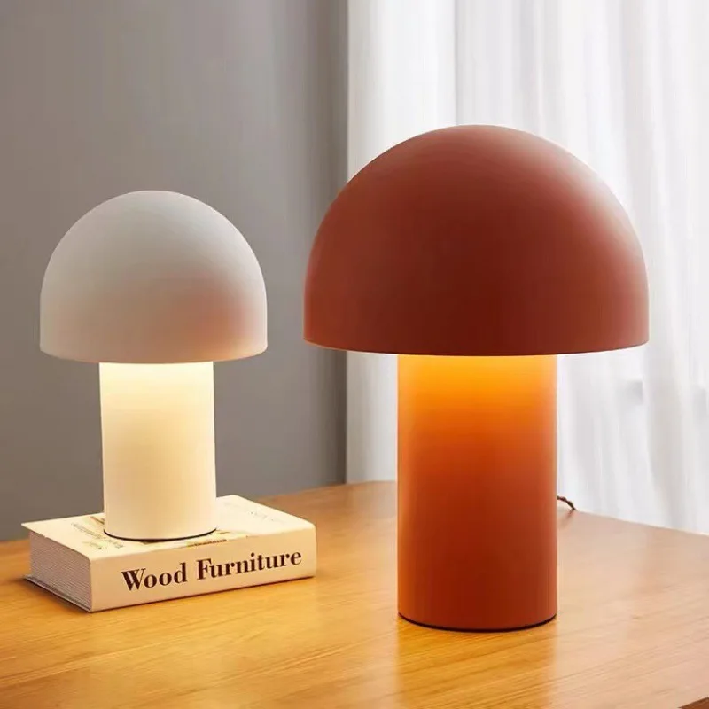 View larger image Add to Compare Share Contemporary Hotel Mushroom Lighting Simple Eye Caring E27 White Reading Night Lamp