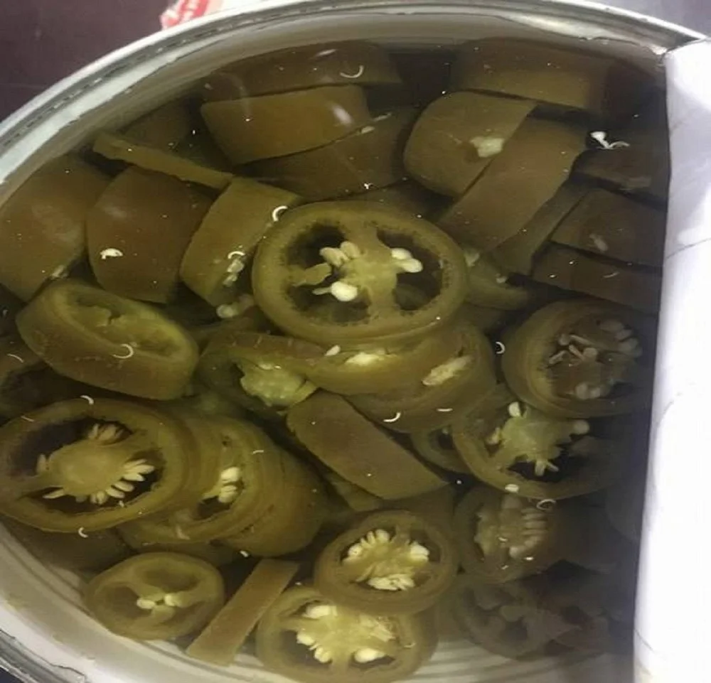 sliced jalapeno peppers
