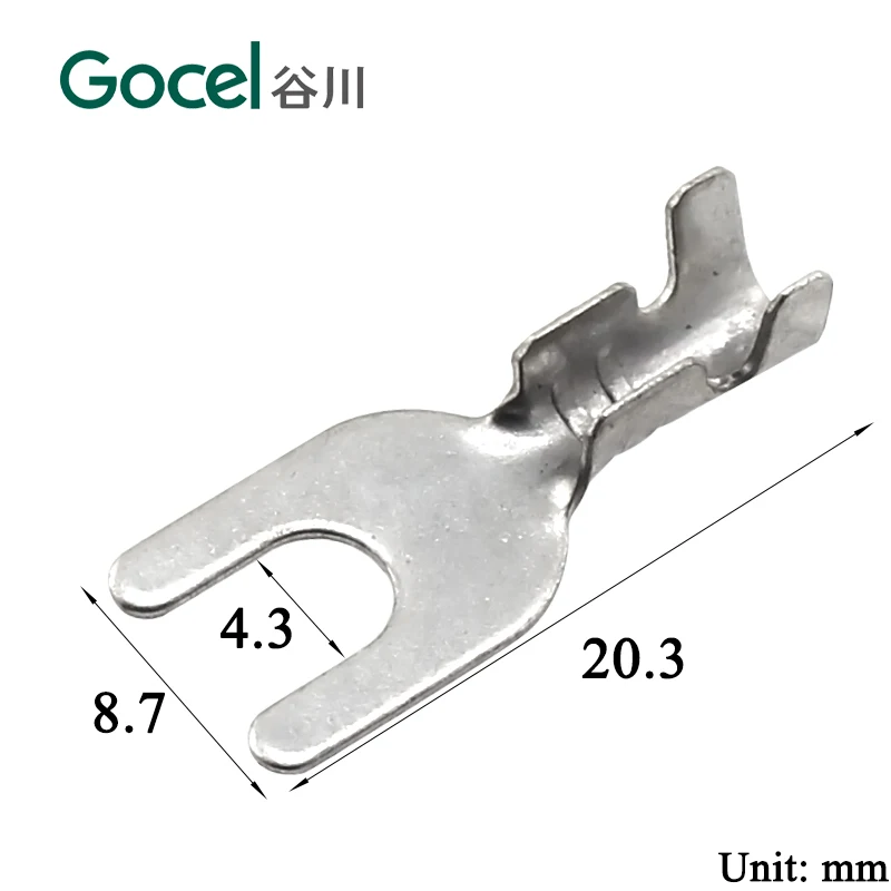DJ441A-5.2 Automotive Connector Terminal Block Copper Terminal Reel in Brass Waterproof Connector Terminal