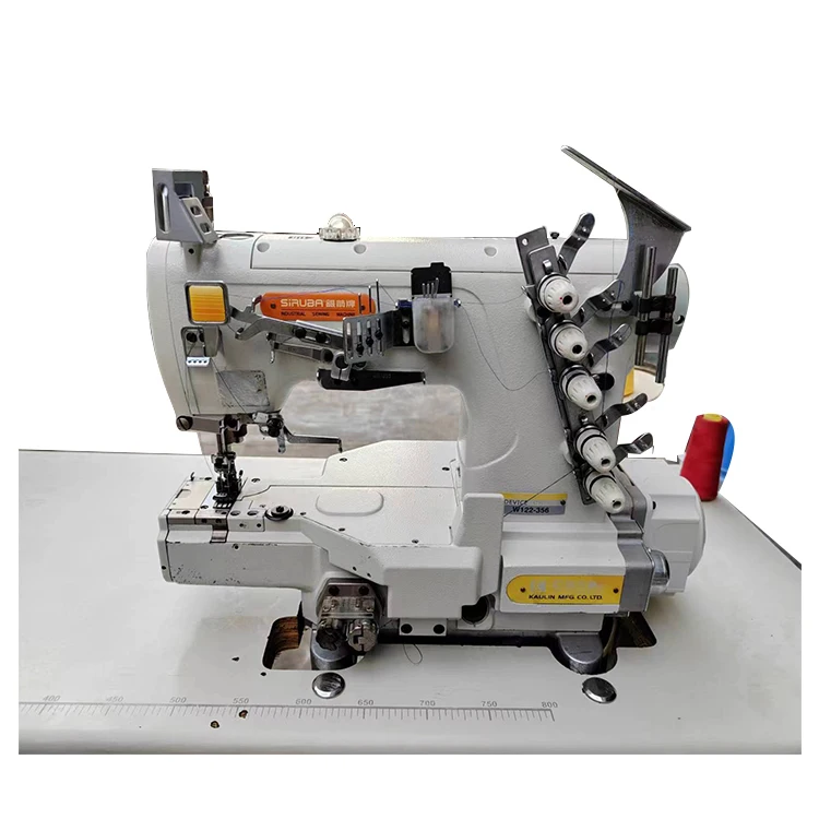 Good Used Square Head Siruba leather belt sewing machine for wallet with high quality