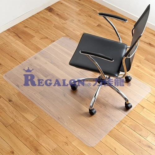 Clear Office Plastic Polycarbonate Chair Floor Mat For Carpeted Floors