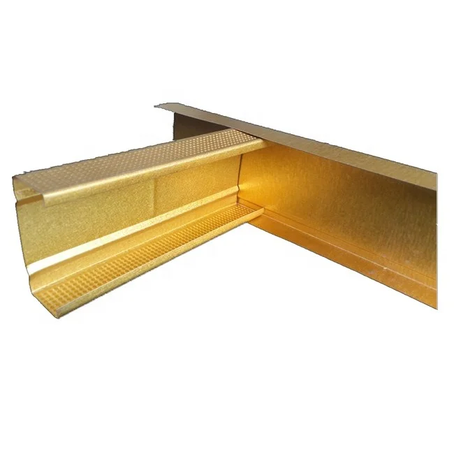 Competitive price top quality china gold manufacturer metal steel stud & track