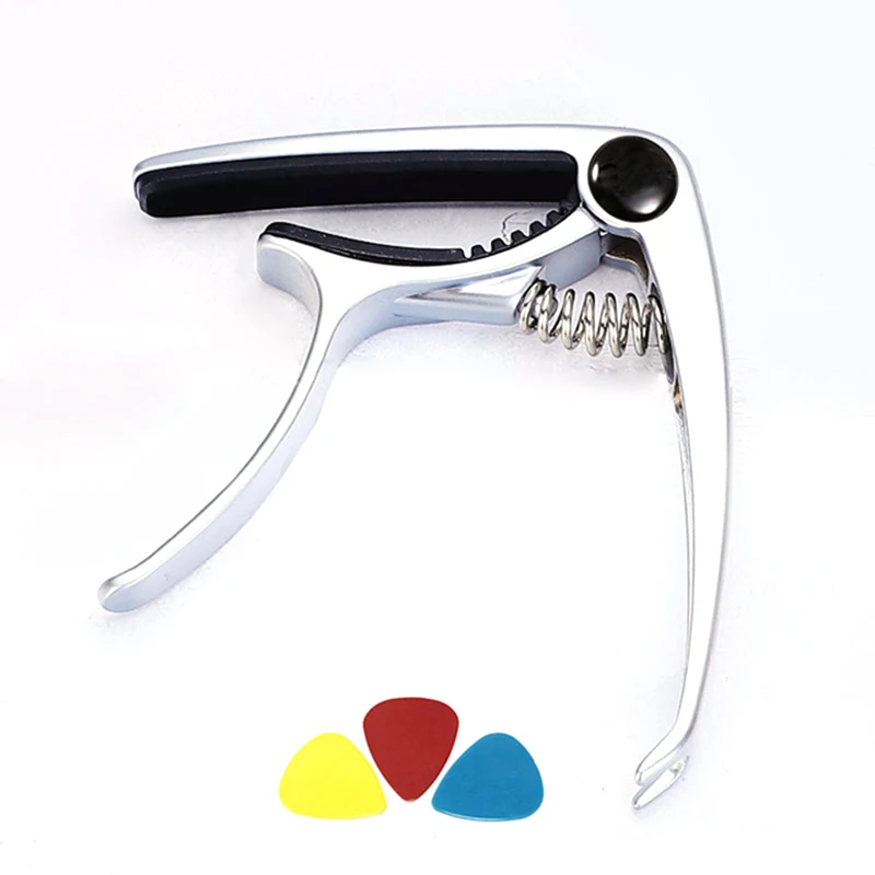 China guitar accessories prying strings electric capo alloy metal guitar capo