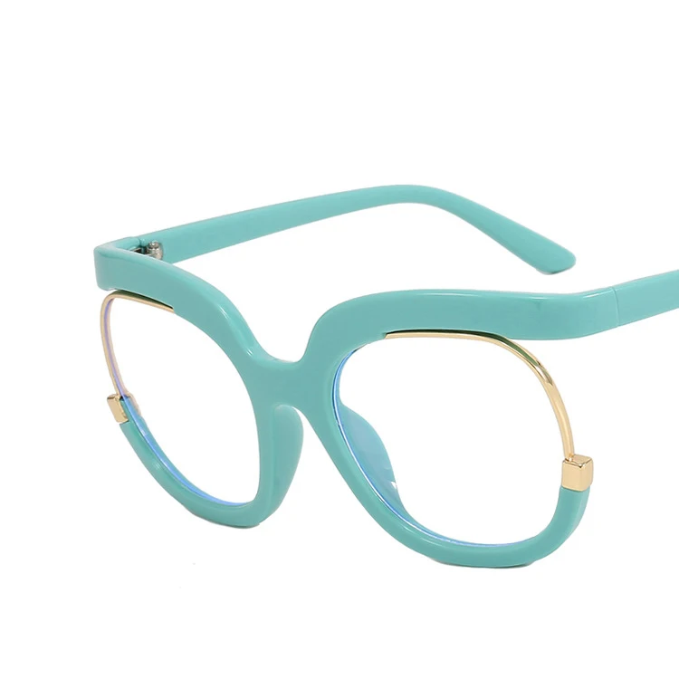China fashion big frame anti blue light designer glasses optical frame supplier oversized glasses frames for woman