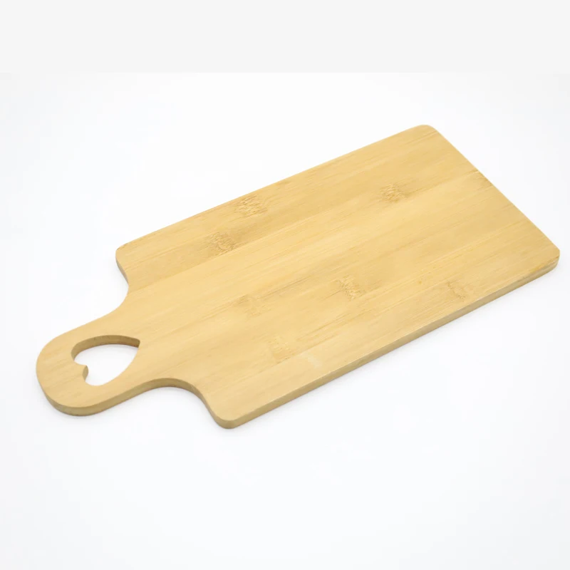 Long size Wine Bottle Shape wooden bread cutting boards for kitchen